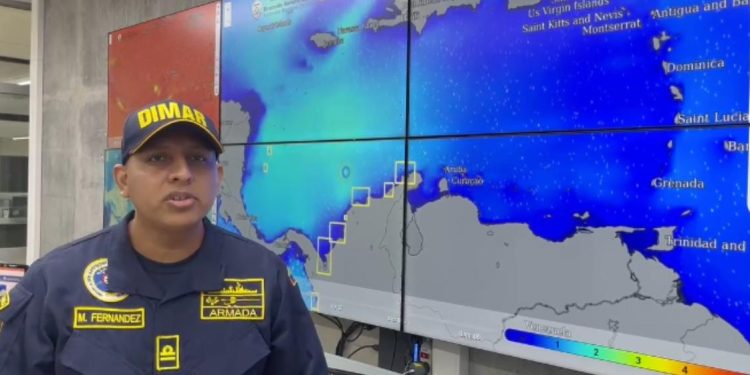 Dimar alerta sobre aumento del nivel del mar por fase de Luna Llena en el Caribe colombiano