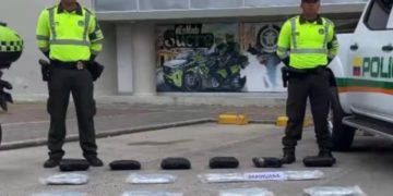 Incautan más de 12 kilos de marihuana en Sincelejo: droga era transportada como encomienda