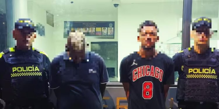 Policía frustra posible ataque criminal y captura a dos hombres armados en Bocagrande