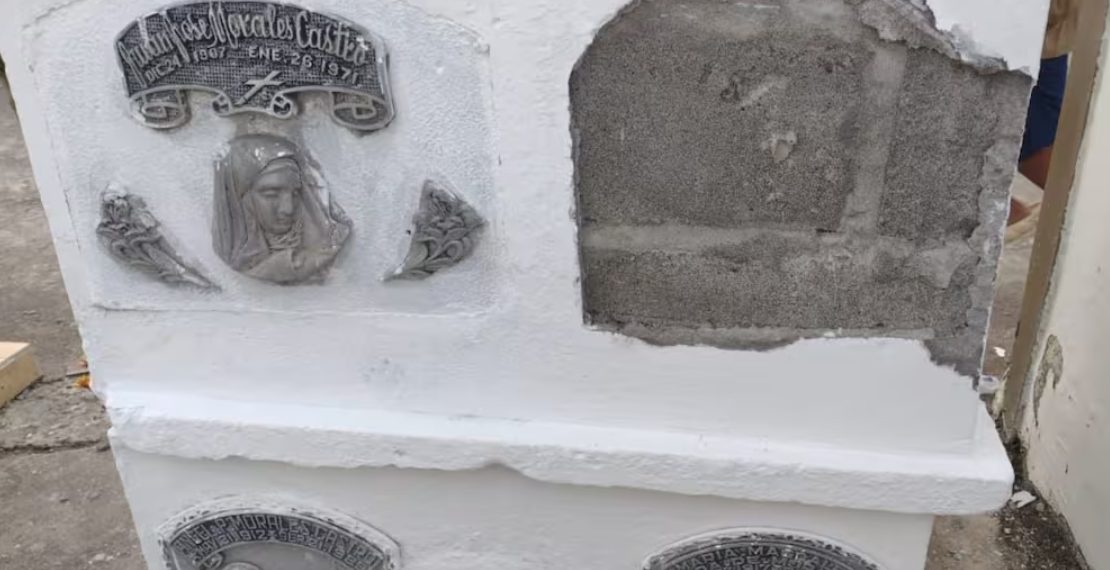 Denuncian robo de lápidas en el cementerio de Lorica, Córdoba