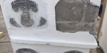 Denuncian robo de lápidas en el cementerio de Lorica, Córdoba