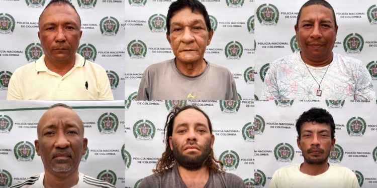 Envían a prisión a siete presuntos integrantes del Clan del Golfo en Sucre