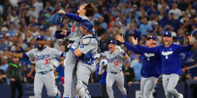 Dodgers repiten la gloria: bicampeones tras vencer a Blue Jays en un Juego 7 de infarto