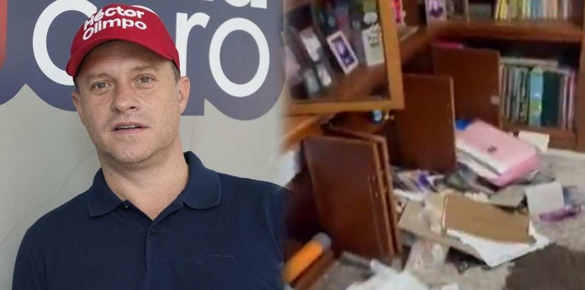 Héctor Olimpo denuncia intrusión en la casa de su madre: “Revolcaron su vida y sus recuerdos”