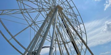 “¡Nuestra Luna del Río está quedando de ensueño!”: alcalde Alejandro Char inspeccionó avances de la nueva atracción