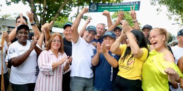 “Llegamos al barrio Los Pinos a entregar más vías pavimentadas y a anunciar su nuevo parque”: alcalde Char