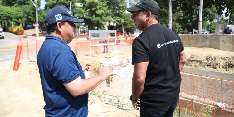 ¡Completamos el segundo túnel subterráneo para la canalización del arroyo calle 85!: alcalde Char supervisa obra