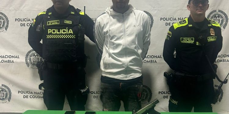 Capturado en Galapa por hurto y porte ilegal de arma de fuego