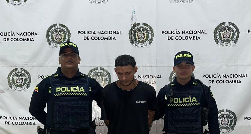 Capturan a un hombre en flagrancia por hurto calificado y agravado