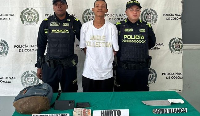 Capturan a presunto ladrón y recuperan elementos hurtados en La Playa