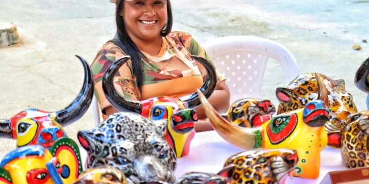 Los galaperos rinden honores a patrimonios ancestrales: las artesanías y sus costumbres