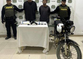 Golpe al “Clan del Golfo” en Bolívar: capturan a dos presuntos sicarios con pistola y supresor