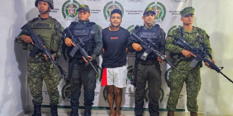 Cayó alias “Potro”, cabecilla militar del “Clan del Golfo” que delinque en el sur de Bolívar