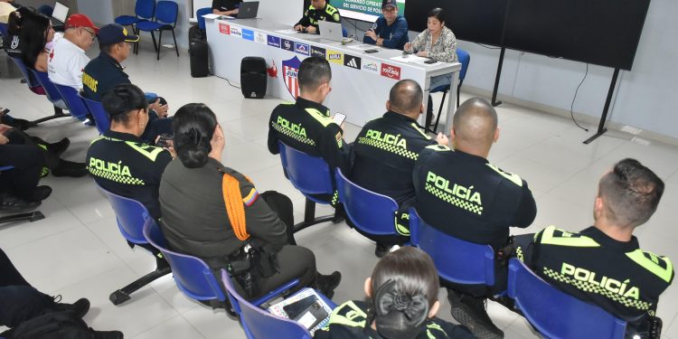Medidas de seguridad para el partido Junior vs. Deportivo Independiente Medellín en el Metropolitano