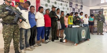 Caen 11 integrantes del Clan del Golfo en operación Agamenón en el sur de Bolívar