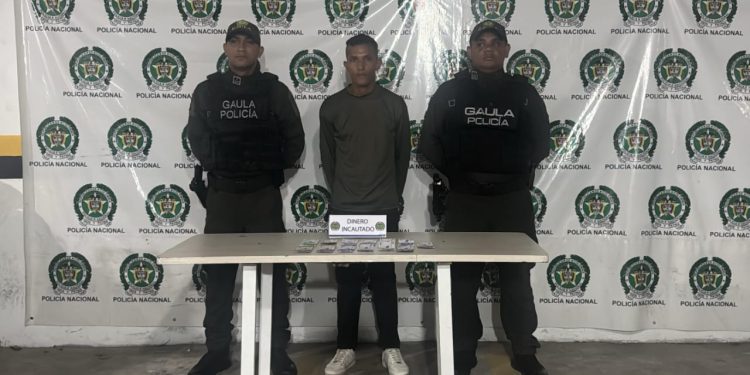 Capturado en flagrancia presunto extorsionista en Barranquilla