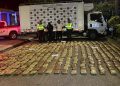 Incautan casi media tonelada de marihuana en Santander y capturan a dos hombres