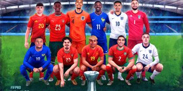 Mbappé, Dembélé y Lamine Yamal dominan el once ideal FIFPro 2025