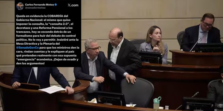 Ministros no asistirán a debate por emergencia económica y desatan dura crítica en el Senado