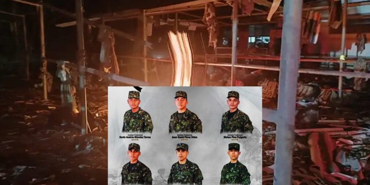 Ejército confirma identidad de los seis militares asesinados en ataque del ELN en Aguachica, Cesar