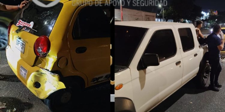 Accidente múltiple en la Vía Oriental deja cuatro personas lesionadas en Malambo