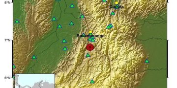 Fuerte sacudida nocturna en Santander: sismo de 3.3 despertó alertas en Los Santos
