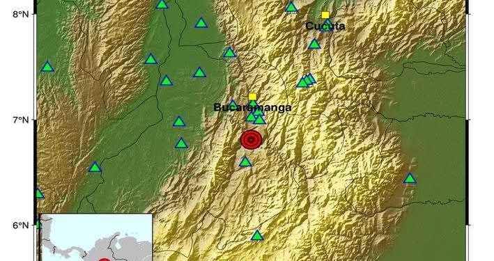 Fuerte sacudida nocturna en Santander: sismo de 3.3 despertó alertas en Los Santos