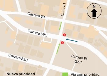 A partir de hoy, cambios de prioridad vial en las calles 75 y 81