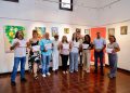 Gestores culturales del Atlántico se transforman en artistas plásticos con el taller ‘El arte es vida’