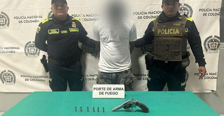 Capturan a joven armado en el norte de Barranquilla durante operativo policial