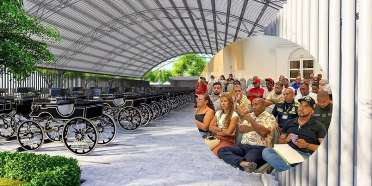 Cartagena pone fin a las carrozas con caballos y enciende la polémica: arrancan los coches eléctricos en el Centro Histórico