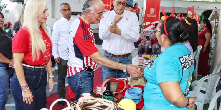 Gobernación del Atlántico cerró el programa “Tú Puedes” con feria de emprendimiento en el Buen Pastor