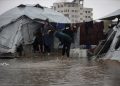 Lluvias torrenciales en Gaza provocan el desplazamiento de más de 1.500 personas