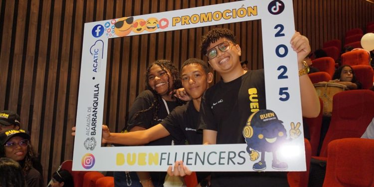 Jóvenes barranquilleros lideran la transformación digital con propósito a través de Buenfluencers