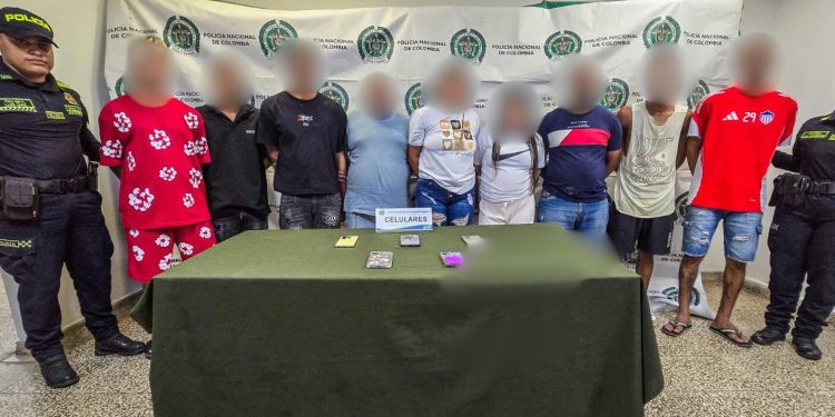 Capturan a 12 presuntos integrantes de ‘Los Costeños M’ por seis homicidios en Barranquilla