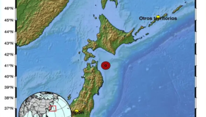 Fuerte terremoto de magnitud 7,6 sacude el norte de Japón y activa alerta urgente de tsunami