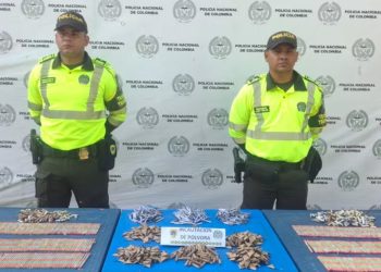 Incautan más de 1.600 unidades de pólvora en la vía San Onofre–Cartagena