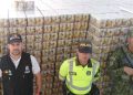 Decomisan en Sucre 60 mil latas de cerveza ilegal durante operativo en la Troncal de Occidente