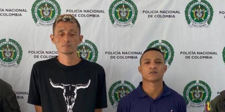 Capturan en Sincelejo a dos presuntos integrantes del Clan del Golfo por porte ilegal de armas