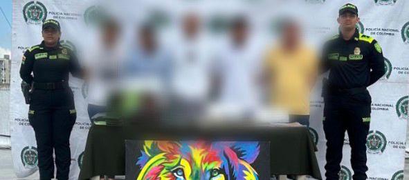 Capturan a cuatro presuntos integrantes de ‘Los Costeños V’, señalados de dos homicidios en Rebolo