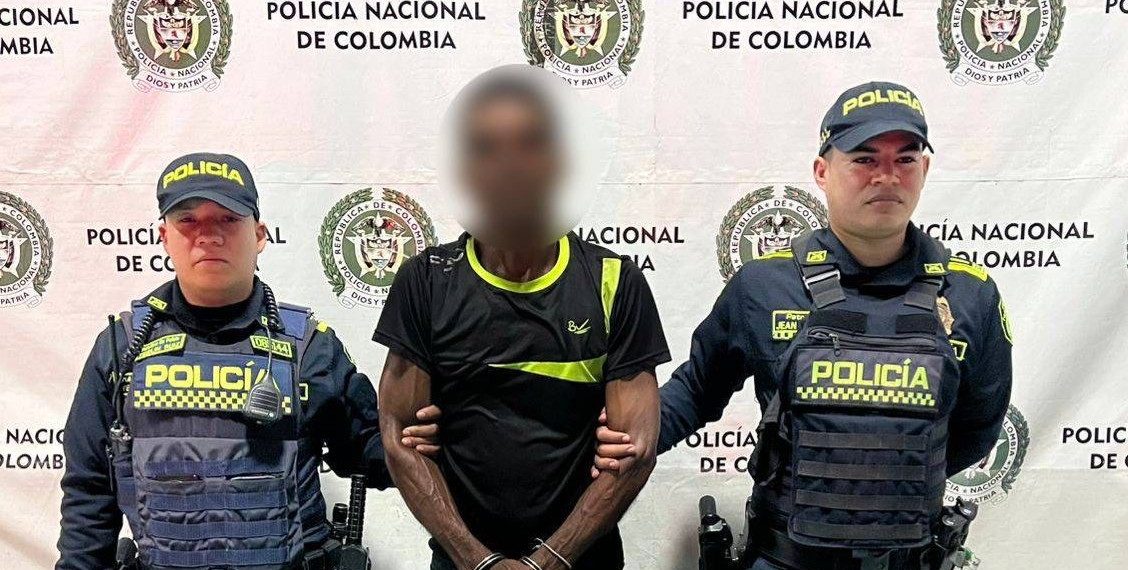 Capturan a un hombre por agredir a su expareja con arma blanca en el barrio Rebolo