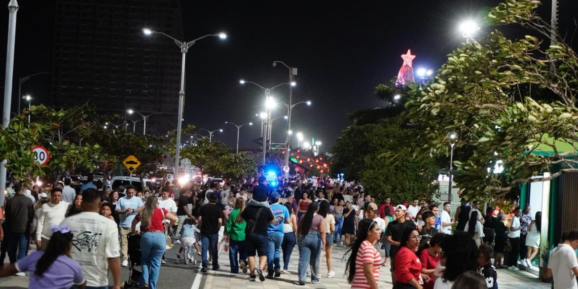 Gran Malecón rompe récord de visitas en Navidad: más de 111.300 recorrieron este sitio
