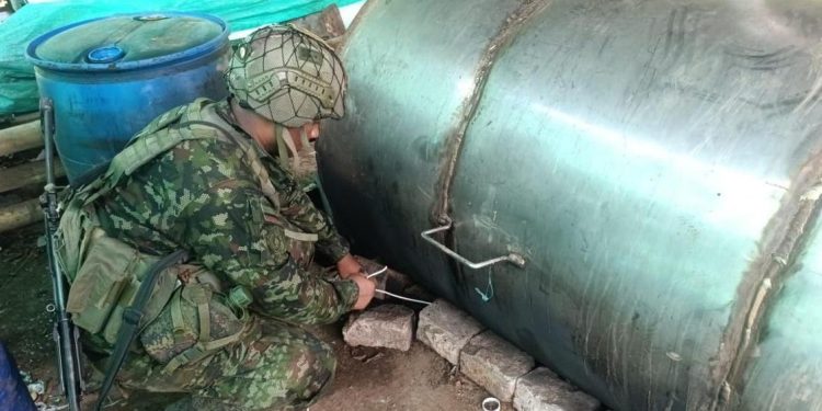 Ejército reporta incautación de 232 mil toneladas de estupefacientes durante 2025