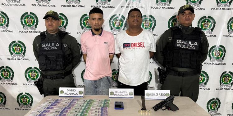 Capturan a cuatro presuntos extorsionistas en operativos del Gaula en Barranquilla y Malambo