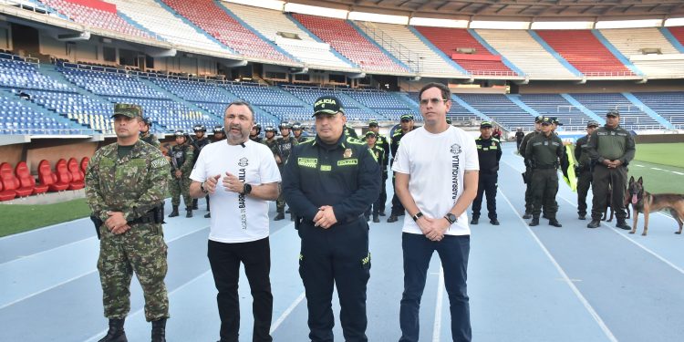 La seguridad y la convivencia se toman el estadio Metropolitano