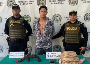 Persecución policial en Kennedy termina con la captura de un hombre armado y señalado de hurto calificado