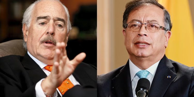 Cruce de señalamientos entre Gustavo Petro y Andrés Pastrana por foto revelada en archivos del caso Epstein