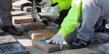 Decomisan 20 kilos de cocaína en control policial en el peaje de Neguanje