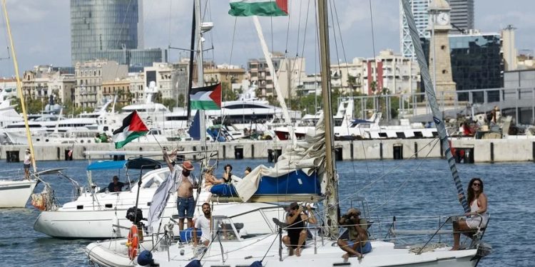 Flotilla internacional anuncia masiva misión marítima a Gaza con 100 barcos y miles de voluntarios