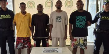 A prisión presuntos miembros de ‘Los Chechos’ por homicidios y microtráfico en María La Baja